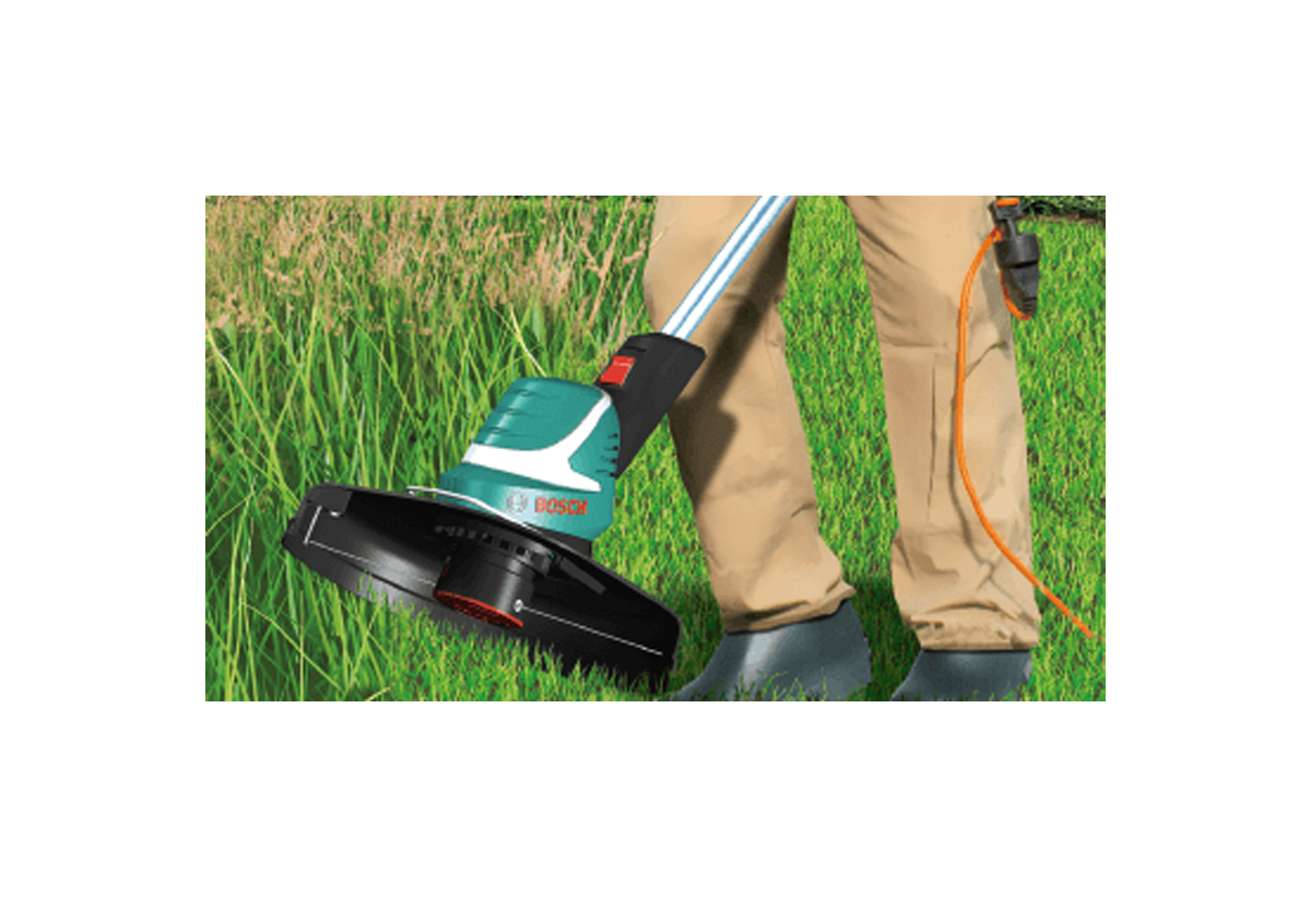 Απεικονίζεται το χλοοκοπτικό